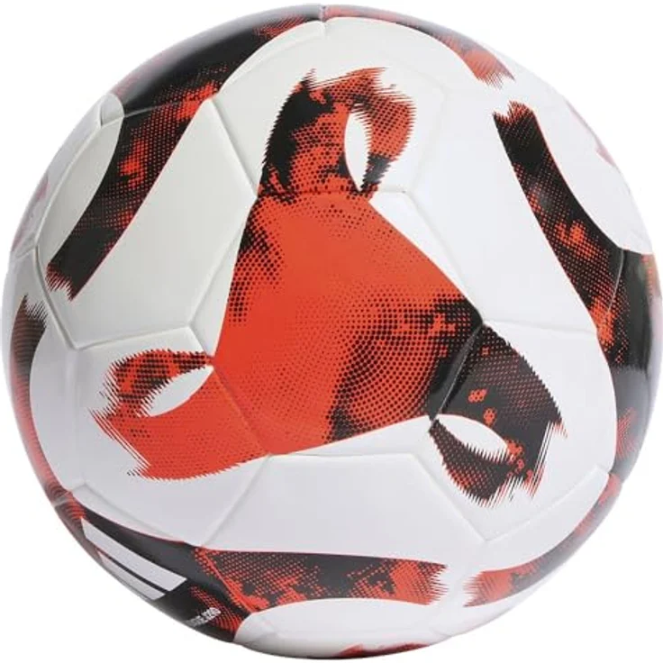 Adidas Unisex Kids Ball (Laminated) Tiro Junior 290 League Football, White/Black/Team Solar Orange, HT2424, 4 – Bild 2