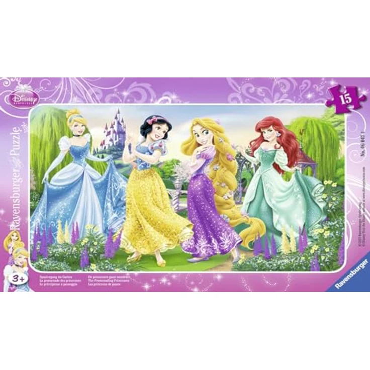 Ravensburger Spaziergang der Prinzessinnen, Puzzle Cadre mit 15 Teilen – Bild 1