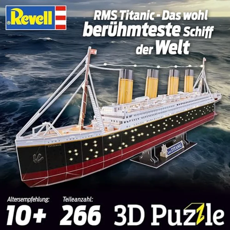 3D Puzzle RMS Titanic - LED Edition – Bild 3