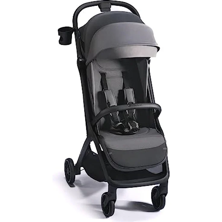 Kinderkraft Kinderwagen Sportwagen Buggy NUBI 2 Cloudy Grey – Bild 2