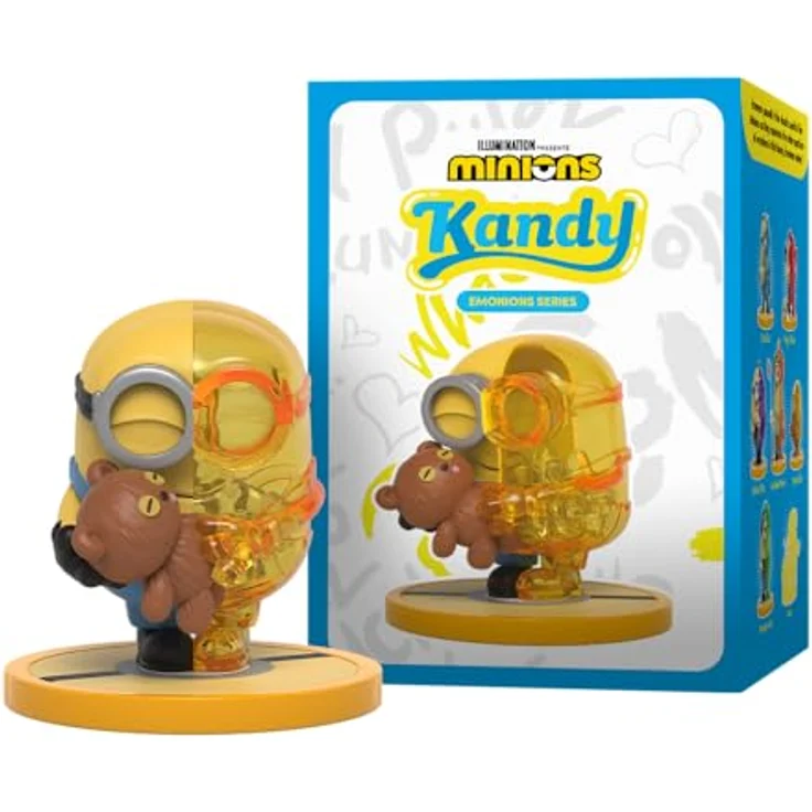 Mighty Jaxx Kandy Minions: Emonions | Blindbox mit Spielzeug-Sammelfiguren | Eine Packung enthält eine zufällig ausgewählte Figur – Bild 5