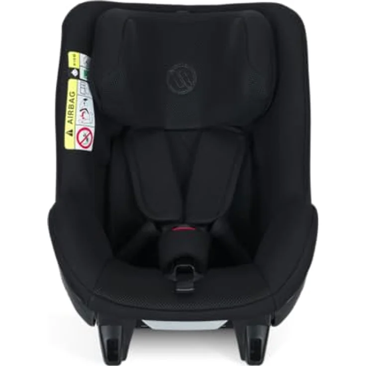 Avionaut AeroFIX AirFlow, Reboard Kindersitz (0-18 kg) mit Air-Flow Polsterung und verstärktem Seitenaufprallschutz, schwarz – Bild 2
