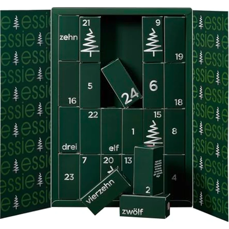 essie Adventskalender Essie Nagellack Adventskalender 2025, 24-tlg. mit Gel, Klassik und Expressie Farben, inkl. Pflegeprodukten und Gewinnspiel – Bild 2