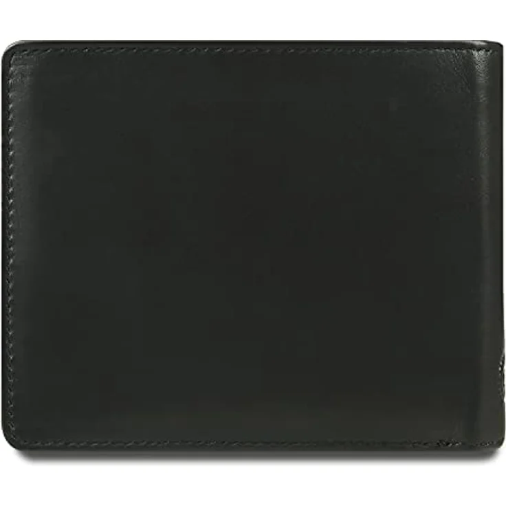 bugatti Primo Geldbeutel Männer RFID Leder - Geldbörse Herren Schwarz - Portmonaise Portemonnaie Portmonee Brieftasche Wallet Ledergeldbeutel – Bild 3