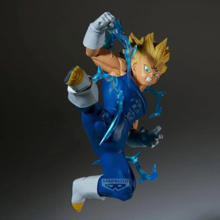 Banpresto Actionfigur Majin Vegeta (Vs Goku Super Saiyan 2), Sammelfigur, 15 cm, BP29755P, PVC, Mehrfarbig, lizenziert, mit Basisständer – Bild 3