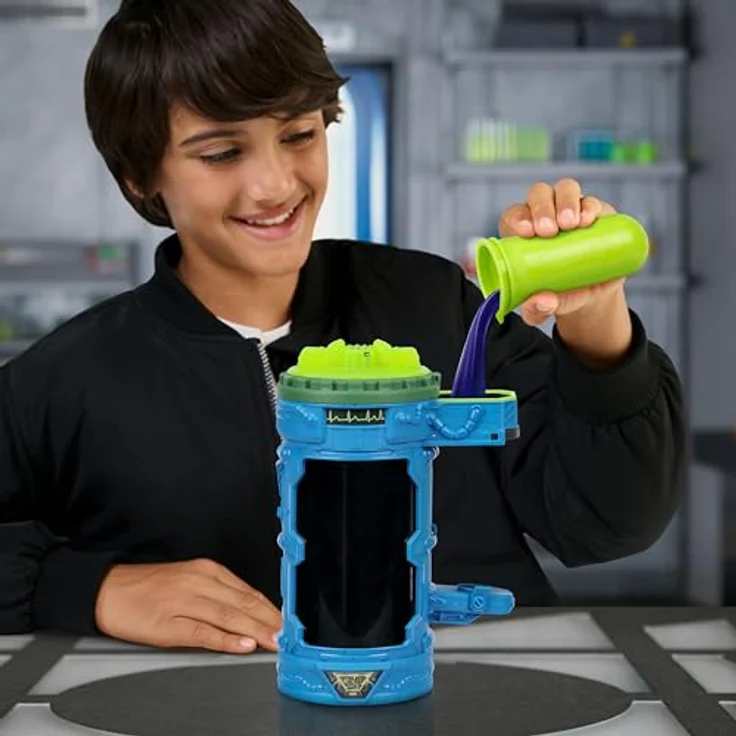 MRBEAST LAB Hyper Fusion Mutators Atomic Earth Panther, Sammelfigur mit 20 beweglichen Gelenken, experimentieren und enthüllen, 14 cm groß – Bild 3