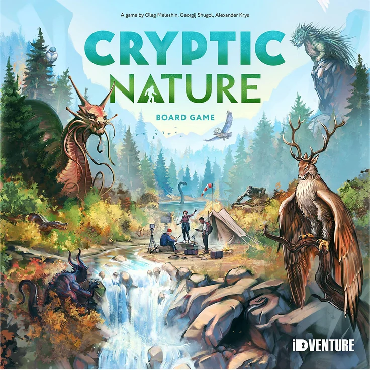 iDventure Cryptic Nature (DE), Strategiespiel für 1-4 Spieler, ab 10 Jahren, Spieldauer 90 Minuten