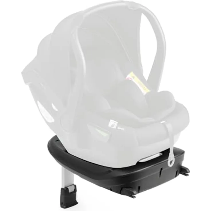 Hauck Isofix-Basisstation für Babyschale Drive N Care Base, Sicherheit ab Geburt bis 12 Monate, schwarz