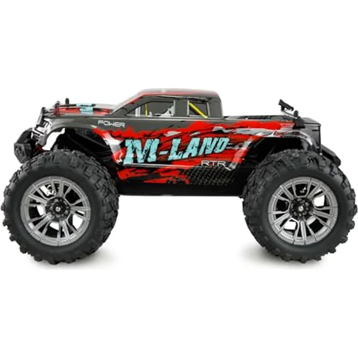 Amewi RC-Auto Monstertruck 48km/h 4WD 1:16 RTR, Allradantrieb, LED-Beleuchtung, spritzwassergeschützt – Bild 4