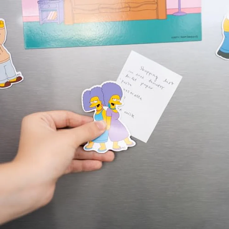 Grupo Erik The Simpsons Die-cut Magnet Set, hochwertige Sammlermagnete mit ikonischen Charakteren und Szenen – Bild 6