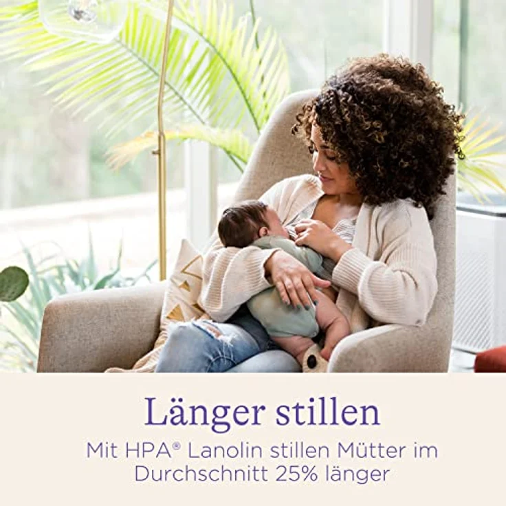 Lansinoh HPA Lanolin Brustwarzensalbe, 10 ml - 100% natürlich - beruhigt & schützt beanspruchte Brustwarzen - klimaneutral, 10940, Farblos - Preisvergleich – Bild 5