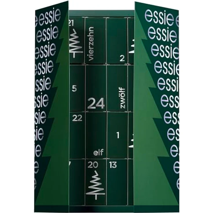 essie Adventskalender Essie Nagellack Adventskalender 2025, 24-tlg. mit Gel, Klassik und Expressie Farben, inkl. Pflegeprodukten und Gewinnspiel – Bild 11