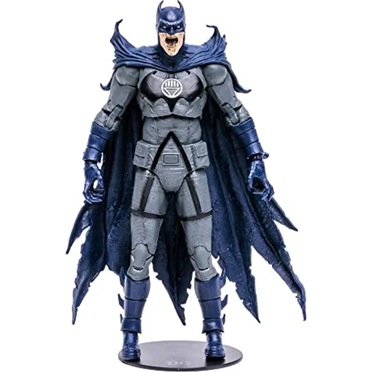 McFarlane DC Multiverse Build A Actionfigur Batman (Blackest Night), 18 cm mit Zubehör und Sammelkarte