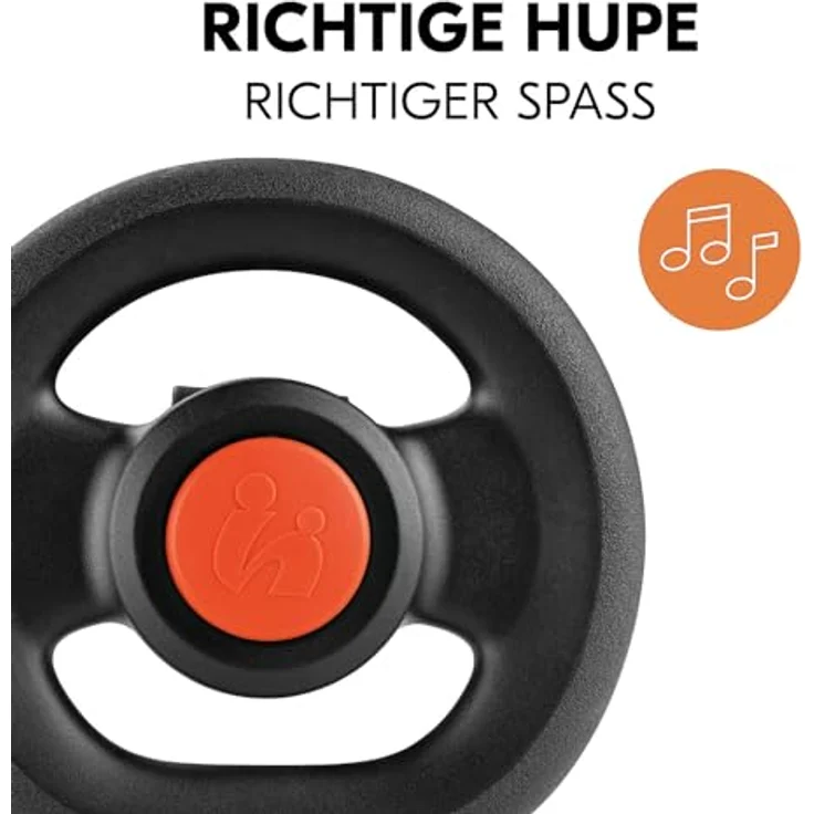 Hauck Pushchair Steering Wheel, Spielzeug-Lenkrad mit Hupe für Buggy, robustes Design, kompatibel mit vielen Modellen – Bild 4