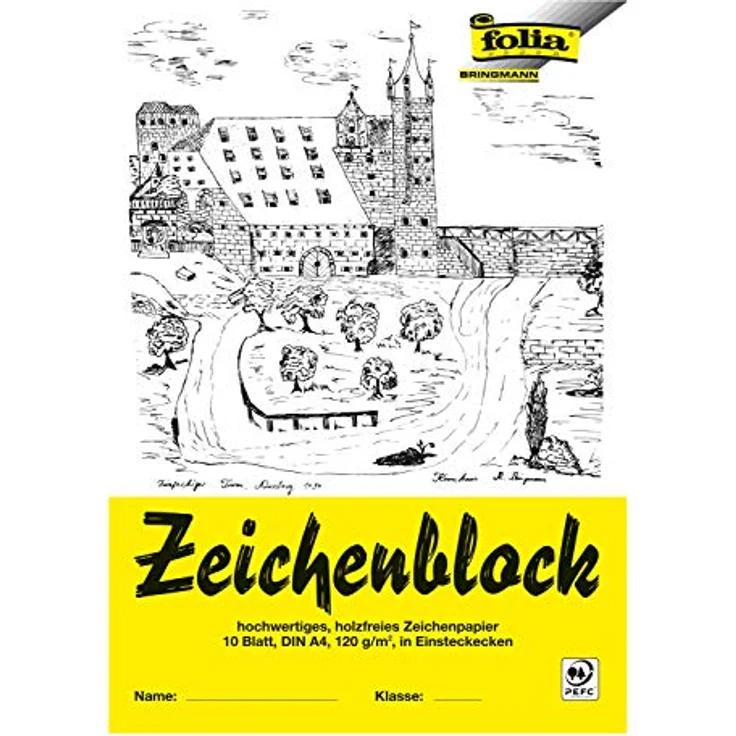 ZEICHENBLOCK A4 120G – Bild 2