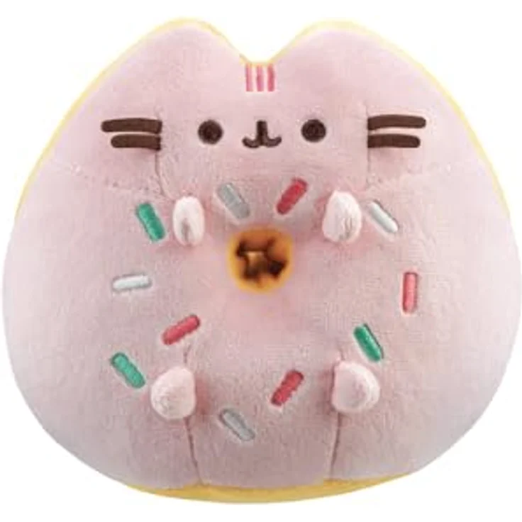 Herma Pusheen Donut Maskottchen, 16 cm Plüschspielzeug mit hochwertigem Material und niedlichem Design – Bild 1