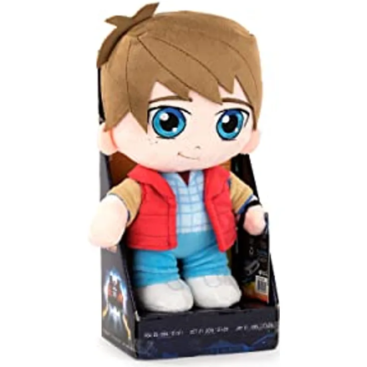 BARRADO Marty McFly Plüschtier, 26 cm, offizielles Back to the Future Produkt, super soft Qualität, ideal für Kinder ab 0 Monaten