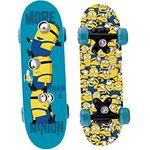 Minions 2 Mini Skateboard aus Holz 43x12x8 cm