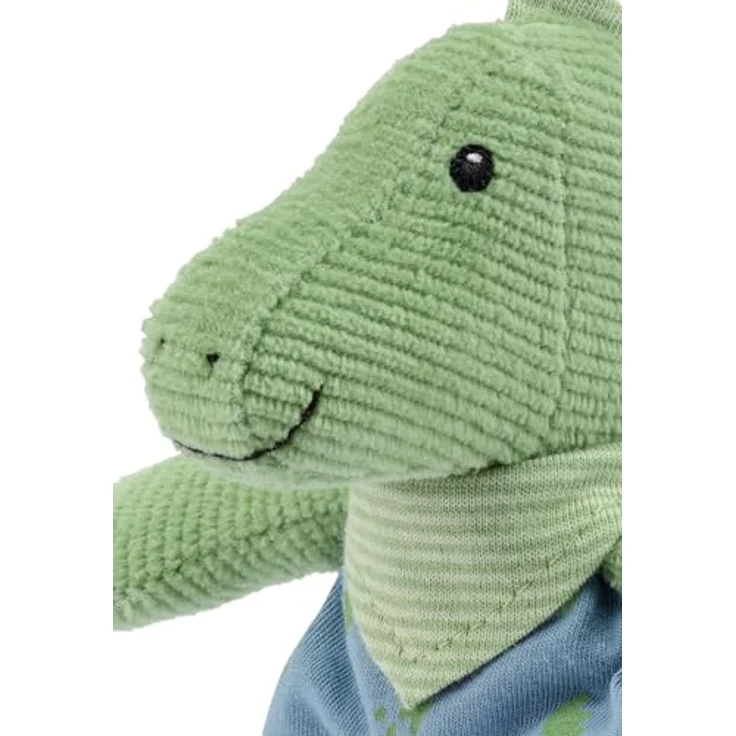 Sterntaler® Kuscheltier Dino Rexi, S, aus Feincord und Jersey, mit Rassel, ideal ab Geburt – Bild 4