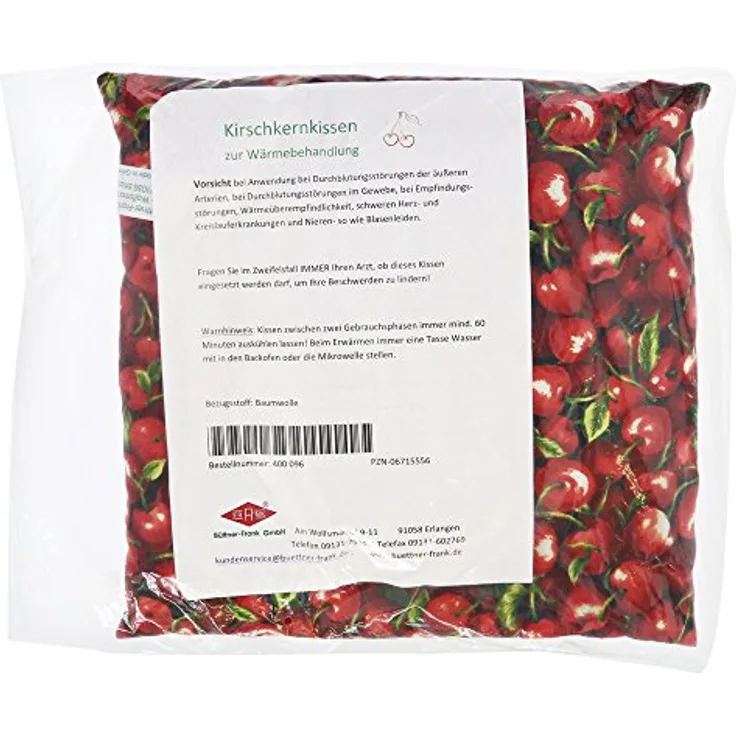 Kirschkernkissen 25x25 cm, 1 St