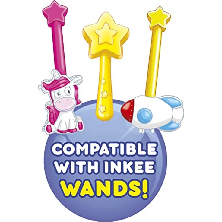 CRAZE INKEE Bath Drops - Badetabletten zum Farben Lernen, Badefarben für Kinder Badewanne - Badekugeln Kinder in Magenta, Gelb und Blau 43943, 1 Stück (1er Pack) – Bild 5