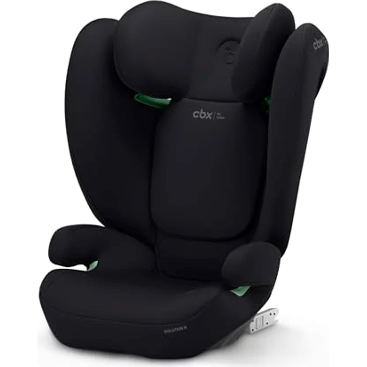 Cybex Solution B I-Fix, Kindersitz mit Isofix und 12-fach höhenverstellbarer Kopfstütze, grau – Bild 1