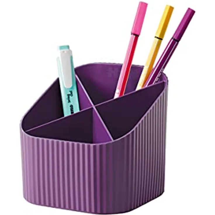 HAN Schreibtischköcher Re-X-LOOP – say yes to 100% recycled, modernes, junges Design für alle Schreibtischutensilien, lila, 17238-957