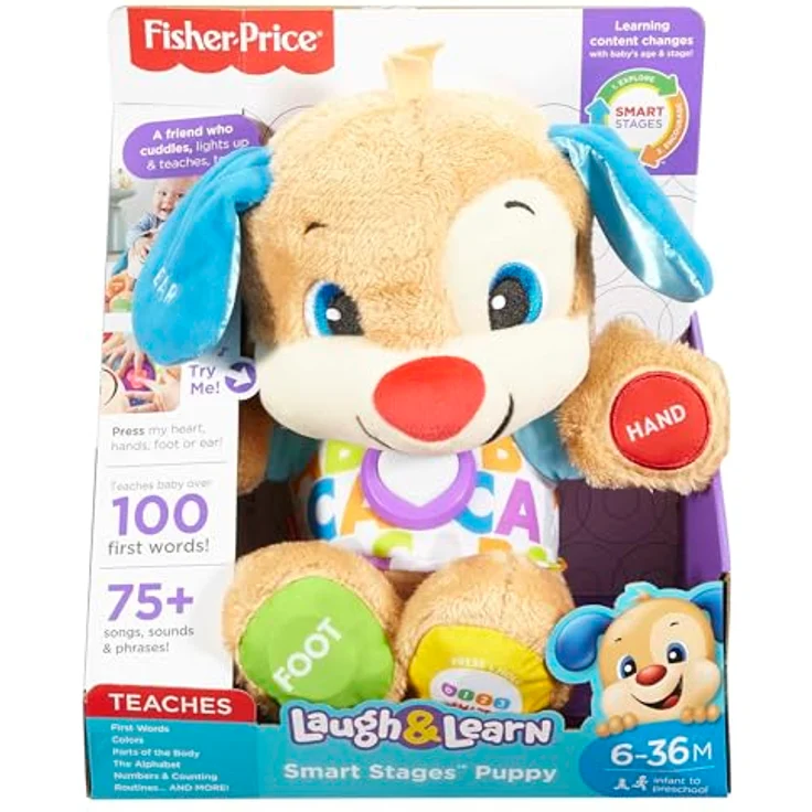 Fisher Price 446FPM44FR Progressives Erwachen des Welpen, französische Version – Bild 6