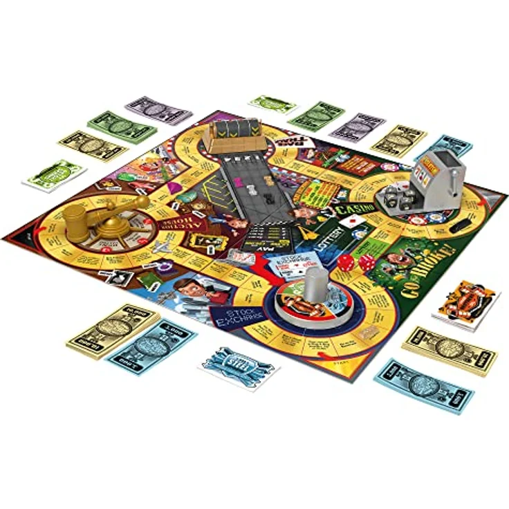 IDEAL Go for Broke: The Game You Win by Losing a Million!, Classic Games for 2-4 Players, Ages 8+ – Bild 3