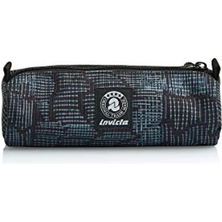 INVICTA Federmäppchen, Mäppchen, Federtasche für Schreibwaren; Tennager, Erwachsene; Gymnasium, Uni, Büro; Unisex; leicht & kompakt, grau
