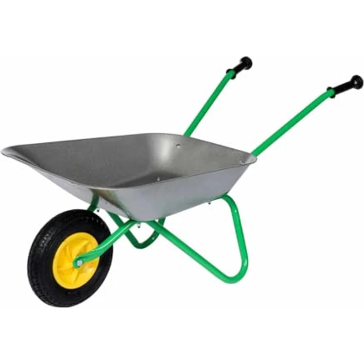 Rolly Toys 271757 'Metallschubkarre' Kinderschubkarre, ab 2,5 Jahren, Metallschüssel, belastbar bis 25 kg, Kunststoffgriffe – Bild 2