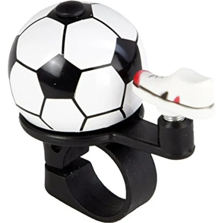 FISCHER Fahrradglocke Kinder Fußball | Fahrradglocke Kinder Jungen | Lenkermontage - Preisvergleich