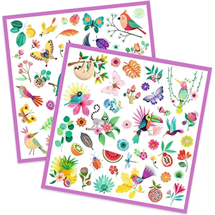 DJECO Sticker 160 DJECO Sticker für Kinder ab 4 Jahren mit tollen Motiven – Bild 2