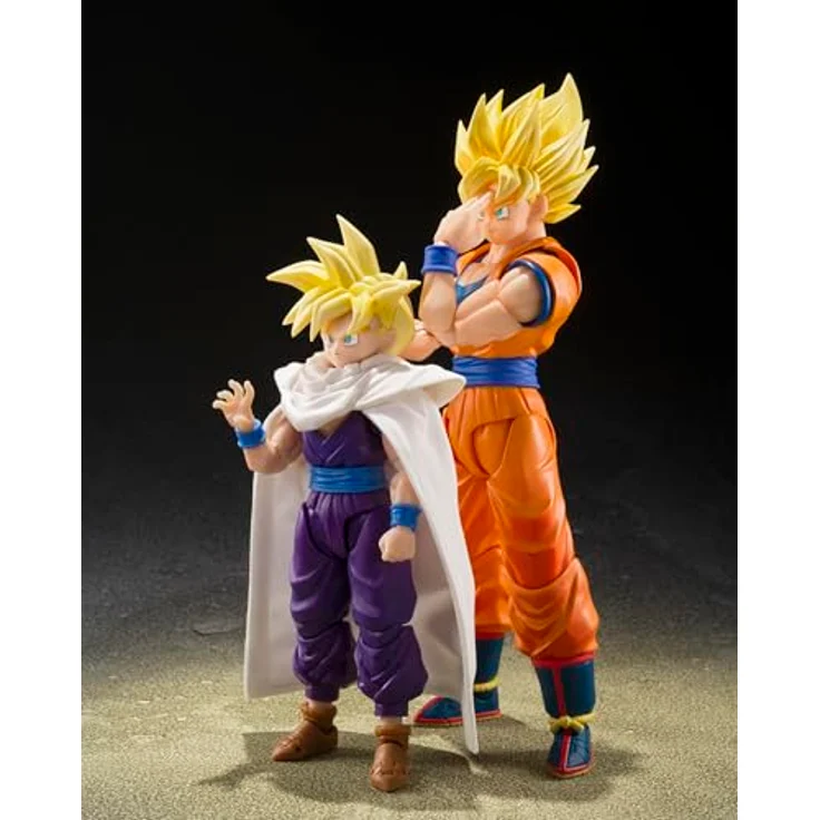 Bandai Dragon Ball Z S.H.Figuarts Actionfigur Super Saiyan Son Goku The Games Begin Ver., 15 cm, detailreich inkl. Zubehör – Bild 4