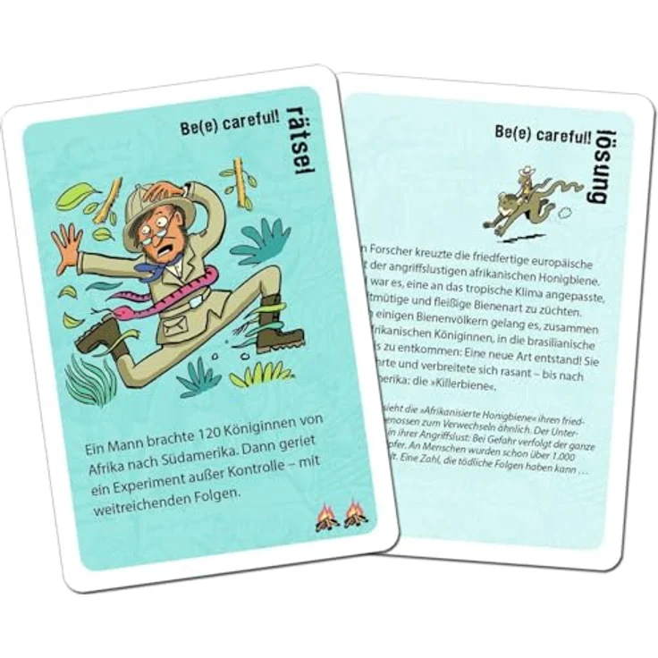 moses 90091 Black Stories Junior Ruf der Wildnis-50 gefährliche voller Abenteuer, Das Rätsel Kartenspiel Zwei Spielvarianten, Rätselspiel für Kinder ab 8 Jahren, White – Bild 5