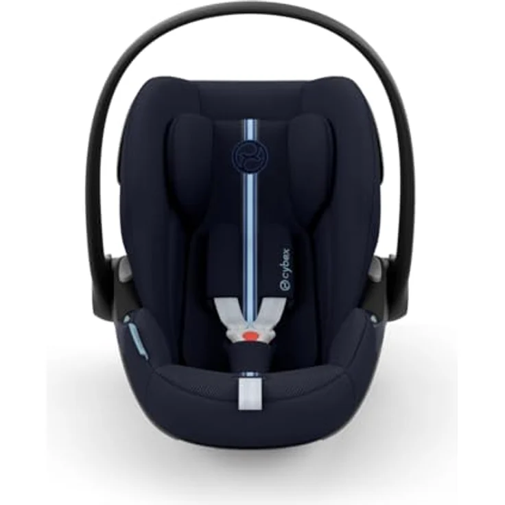 Cybex Babyschale Cloud G i-Size Plus, ergonomische Liegeposition, Plus Stoff Design – Bild 2