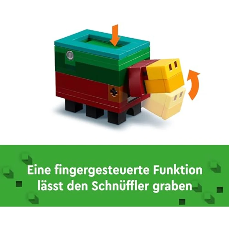 LEGO Minecraft Der Kirschblütengarten, Spielzeug-Garten mit Sunny, Schnüffler, Zombie und Bienen, Geschenk für Gamer, ab 8 Jahren 21260 – Bild 4