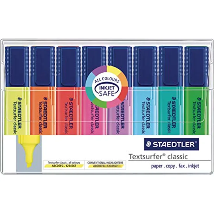 Staedtler Textsurfer® Classic Sparpack 8 Farben zur Auswahl.
