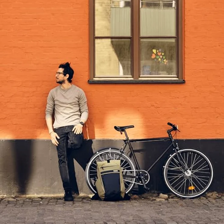 Thule Fahrradrucksack Paramount Commuter Backpack 18L black – Bild 6