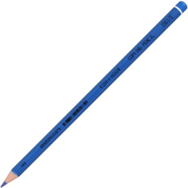 KOH-I-NOOR Kopierstifte, Blau, 12er Set, dokumentenecht, aus FSC-zertifiziertem Holz – Bild 3