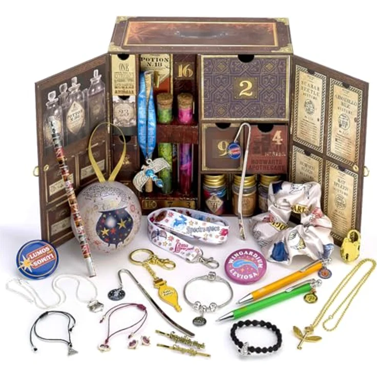 The Carat Shop - Harry Potter Adventskalender Schmuck & Zubehör Harry Potter Geschenke - Potion Box 24 Türen - Offizieller Harry Potter Fanartikel - Preisvergleich – Bild 4