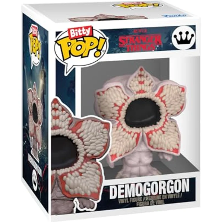 Funko Bitty Pop! ST SZN1 - Demogorgon 4pk mit Überraschungs-Mini-Figur - 0.9 Inch (2.2 cm) - Stranger Things Sammlerstück mit stapelbarem Display-Regal - perfektes Geschenk für TV Fans – Bild 3