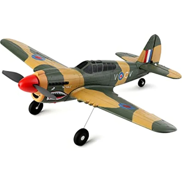 Amewi 24110 AMXFlight P40 Fighter 4-Kanal 3D/6G, RTF, Tarnfarben
