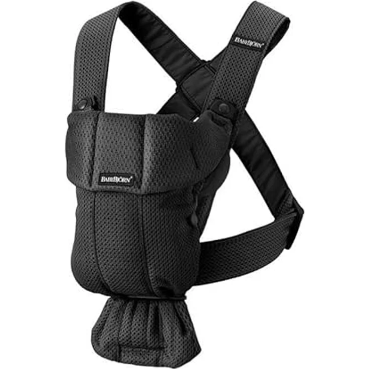 BabyBjörn Babytrage Mini, 3D-Netzstoff, Schwarz – Bild 5