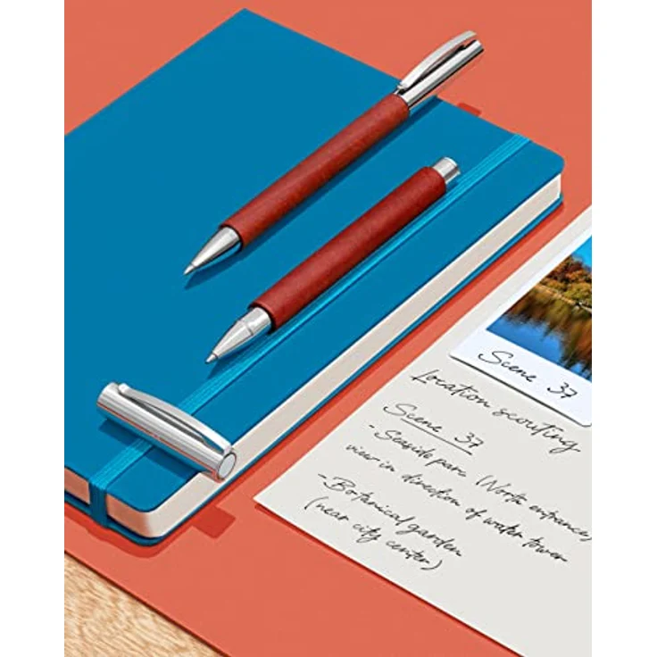 Faber-Castell Ambition Birnbaum, Schreibstift aus rötlich braunem Birnbaumholz mit schwarzer Grossraummine, Strichbreite B – Bild 4