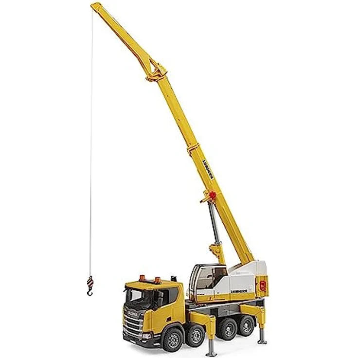 Bruder 03571 Scania Liebherr Kran-LKW 560R mit Light & Sound Modul – Bild 3