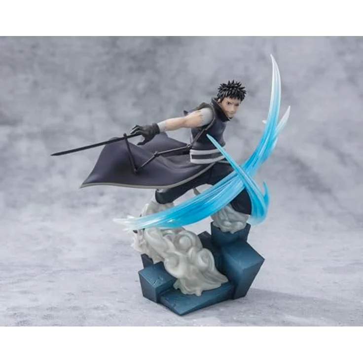 TAMASHII NATIONS Naruto Shippuden Figuarts Zero Obito Uchiha PVC Statue 21 cm mit Base, detailreich, offiziell lizenziert, Farbe: Mehrfarbig – Bild 2