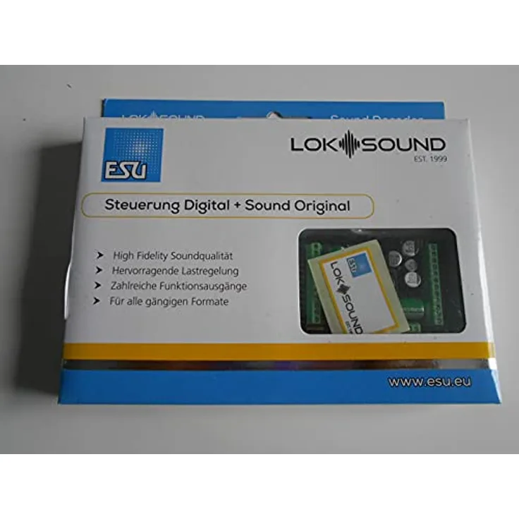 ESU LokSound 5 XL DCC/MM/SX/M4 | Leerdecoder Schraubklemmen Retail | Spur G #58513