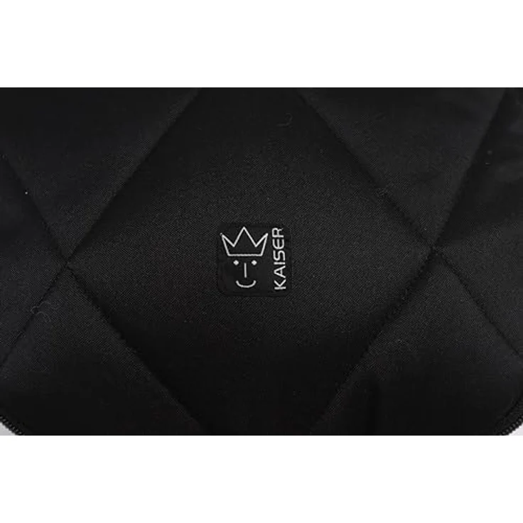 Kaiser 65825 XL EARS WOOL, Woll Fußsack mit abnehmbarem Vorderteil, geeignet für Kinder von 6-36 Monaten, schwarz – Bild 5