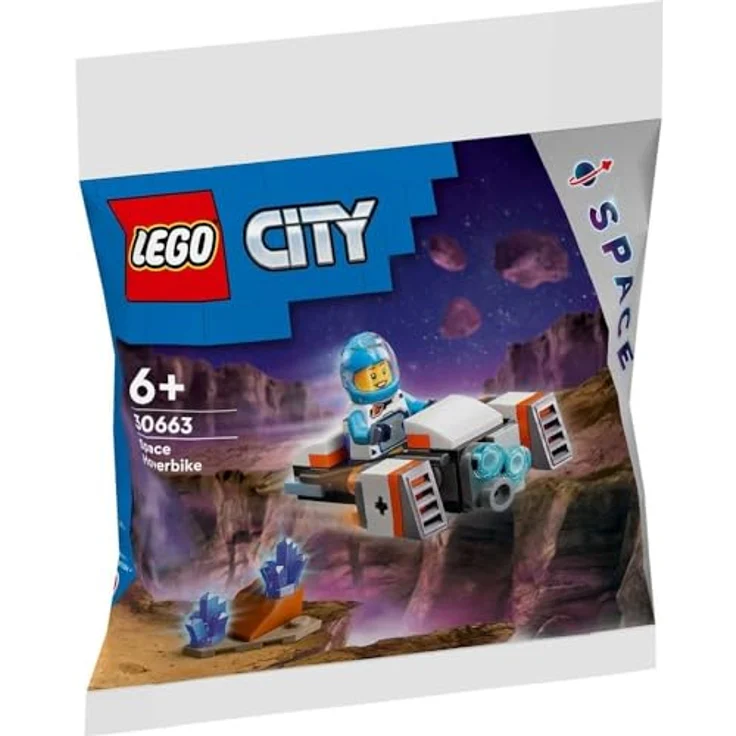 LEGO Weltraum-Hoverbike Polybag 30663, Klemmbausteine für unisex, Raumfahrt-Fans – Bild 1
